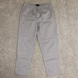 Banana Republic Gray Drawstring Pants